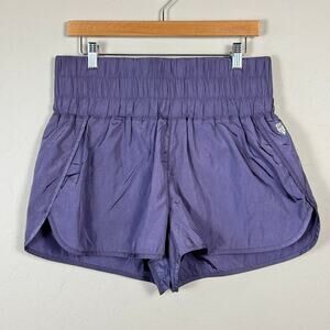Free People Movement The Way Home Shorts Size XL Lavender Running Training